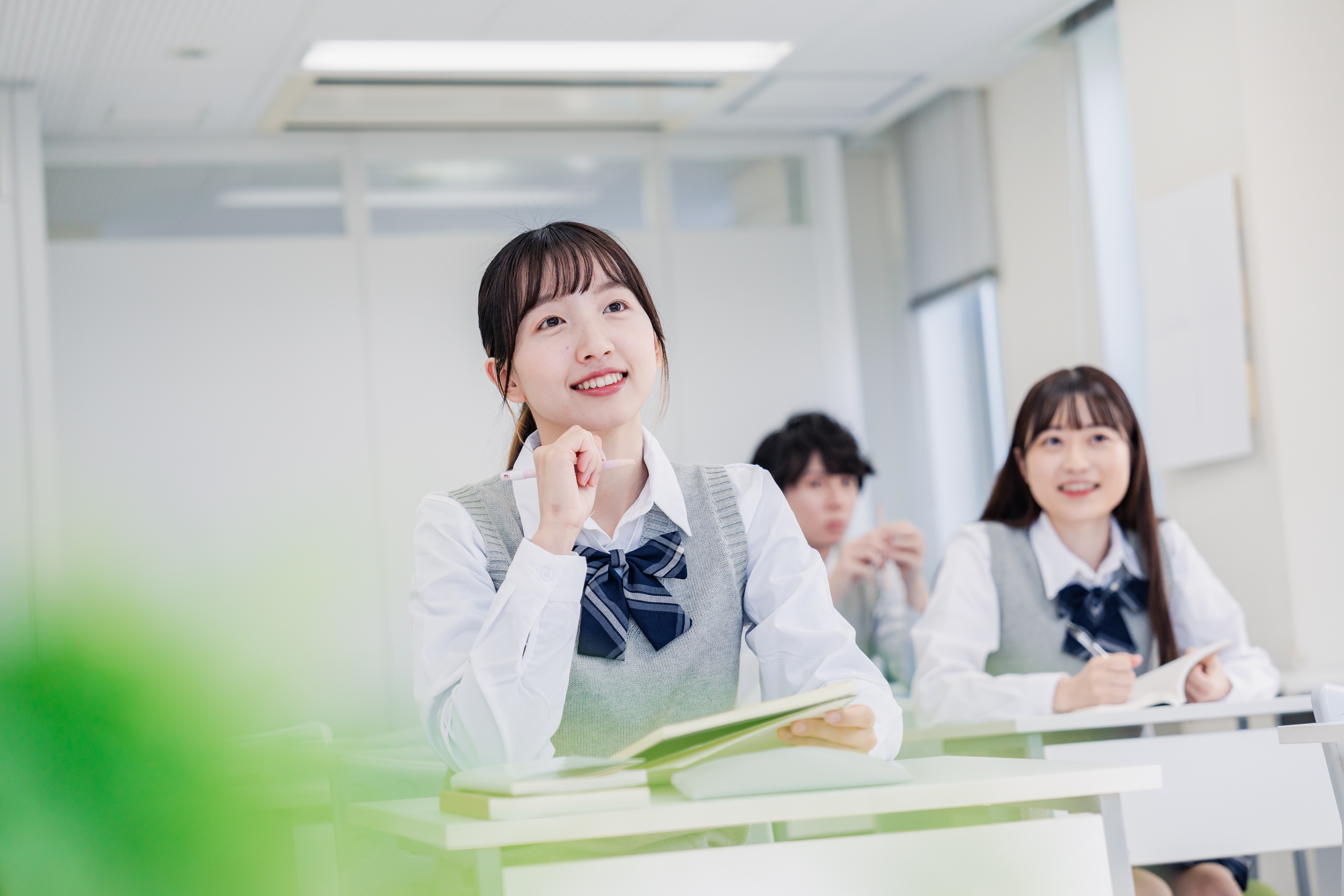 問題を解決した学生